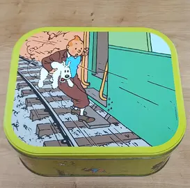 Boîte métallique Tintin