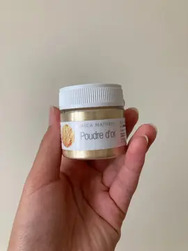 Poudre d'or - Mica Aroma Zone pour préparation de maquillage