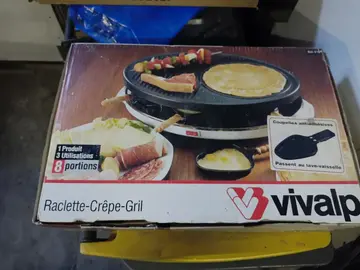 Appareil à raclette
