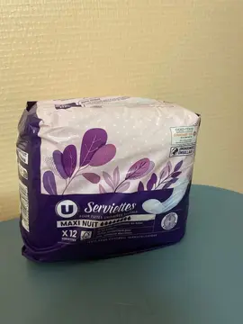 8 Serviettes hygiéniques