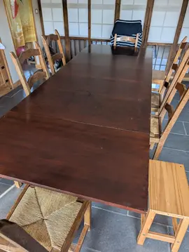 table à manger + 6 chaises