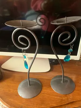 lot de 2 bougeoirs