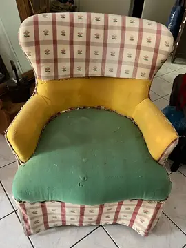 fauteuil, dit à oreilles