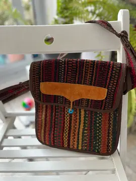 sac en toile motif ethnique