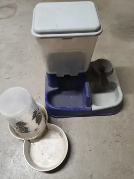distributeur eau nourriture pour chat ou petit chien