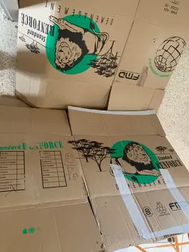 Carton de Déménagement, n’ayant servi qu’une fois propre à l’intérieur
