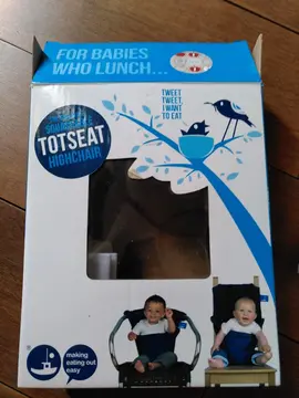 Chaise nomade bébé en tissu