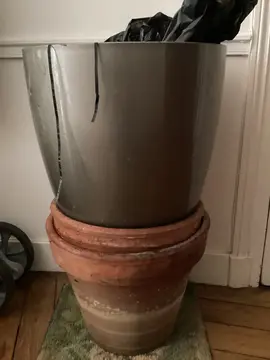 grands pots et cache pot