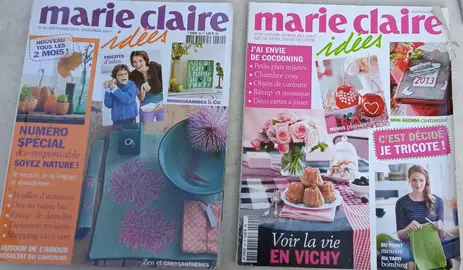 Revue de loisirs créatifs Marie-Claire Idées