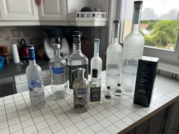 bouteilles vides