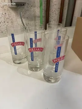 Lot de 6 verres Poliakov