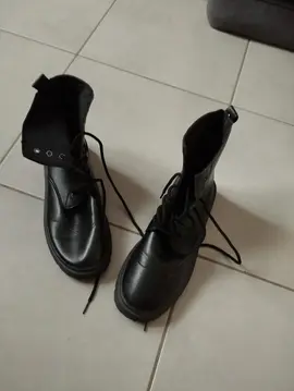 bottines noires femme