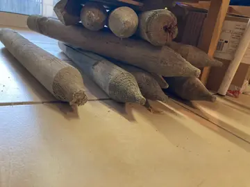 piquets de bois