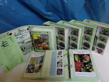 Classeurs "soins et beauté des plantes"
