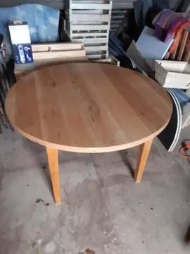 Table de cuisine ronde