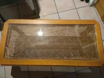 table basse en merisier