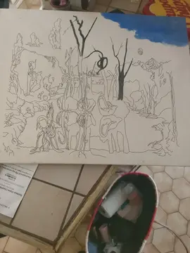 tableau à peindre