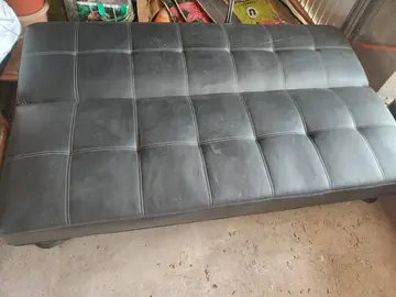 banquette lit double simili