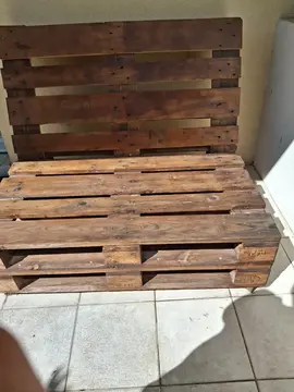 banc en palettes