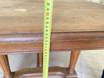 table en bois massif