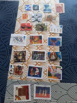 donne timbres anglais