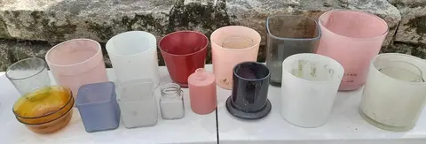 Pots, bocaux, portes bougies, ramequin