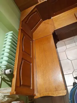 Banc d'angle, idéal pour une cuisine