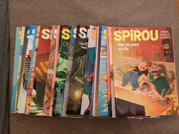 lot de magazines spirou