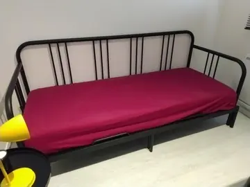 Lit banquette convertible avec deux matelas 90x200