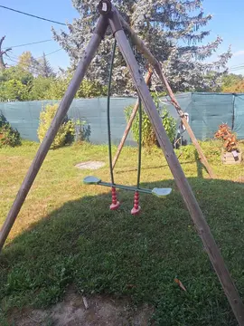 Balançoire bois
