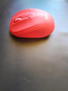Souris sans fil neuve rouge