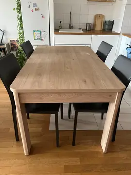 Table à manger à rallonge
