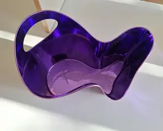 Boîte violette pour maquillage Sephora