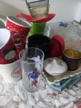 lot de tasses vaisselle