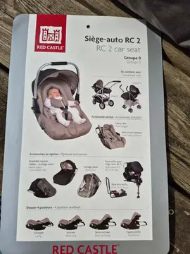 siège auto red castle