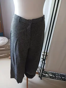 pantcourt gris chiné