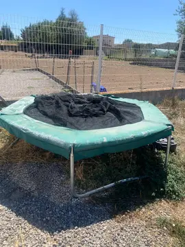 trampoline + filet