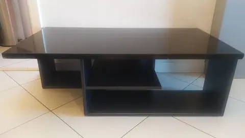 Table basse noire
