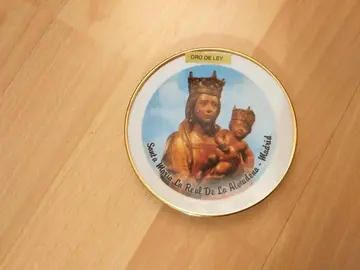 Assiette de décoration