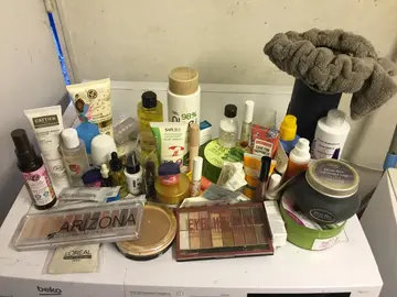 Lot de produit de beauté