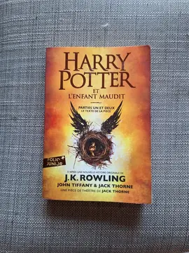 livre harry potter - l'enfant maudit