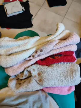 5 paires de chaussettes fille hiver intérieur et 3435