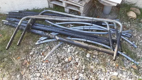 Structure complète du trampoline Kangui Punchi 300