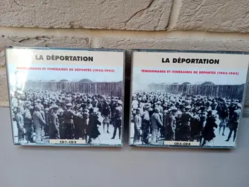 4 CD - LA DÉPORTATION : Témoignages