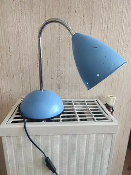 Lampe de bureau bleu