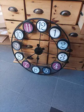 horloge style industriel