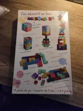 Jeu formes bois