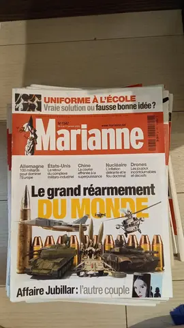 revue Marianne année 2023 complète