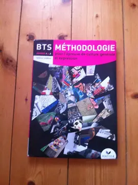 Livre BTS Méthodologie pour l'épreuve de culture générale