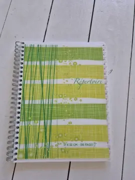 Répertoire 17x22 136 pages 90g